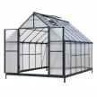 üvegház LANITPLAST SARANA 8x12 PC 4 mm fekete színű LG4749