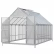 üvegház LANITPLAST SARANA 8x14 PC 4 mm ezüst színű LG4750