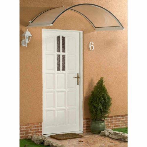 bejárati tető LANITPLAST ONYX 200/75 fehér