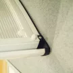 bejárati tető LANITPLAST TOPAZ 130/70 fehér