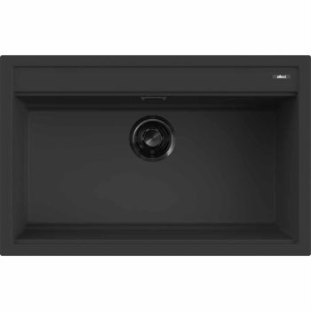   ELLECI- Mosogatótálca Best 130 Workstation 79x51 Granitek G40 Nero fekete kiegészítőkkel