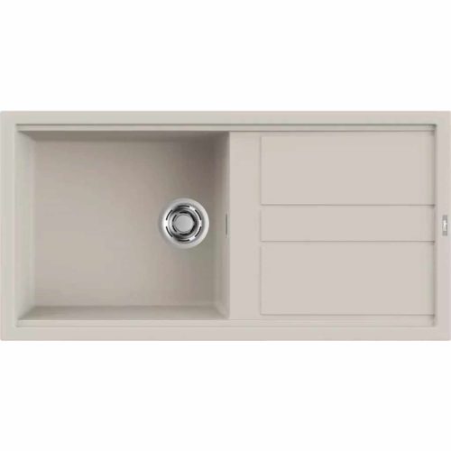 ELLECI- Mosogatótálca Best 480 100x51 Granitek 1 m. +cseppt. Bianco soft G39