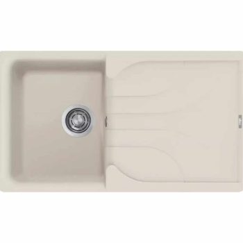   ELLECI- Mosogatótálca Ego 400 86x50 Granitek 1 m.+cseppt. Bianco soft G39