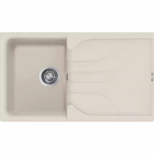 ELLECI- Mosogatótálca Ego 400 86x50 Granitek 1 m.+cseppt. Bianco soft G39