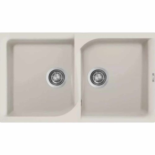 ELLECI- Mosogatótálca Ego 450 86x50 Granitek 2m. Bianco soft G39