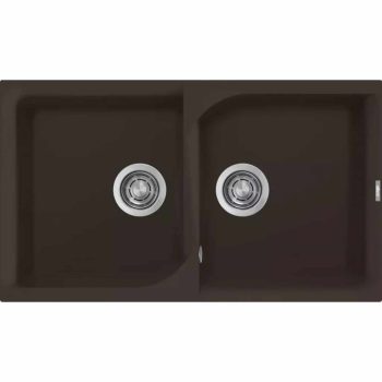   ELLECI- Mosogatótálca Ego 450 86x50 Granitek 2m. Espresso G78