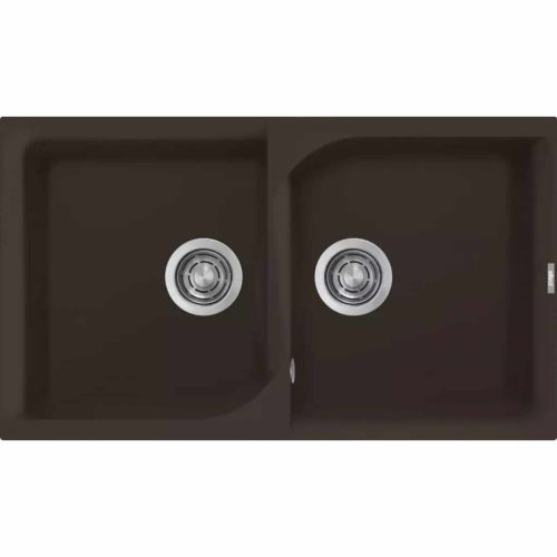 ELLECI- Mosogatótálca Ego 450 86x50 Granitek 2m. Espresso G78