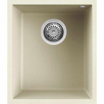   ELLECI - Mosogatótálca Quadra 100 G62 bianco antico munkalap alá szerelhető