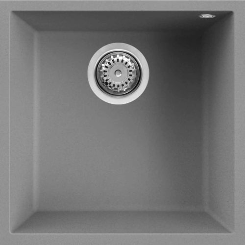 ELLECI - Mosogatótálca Quadra 102 G48 cemento munkalap alá szerelhető