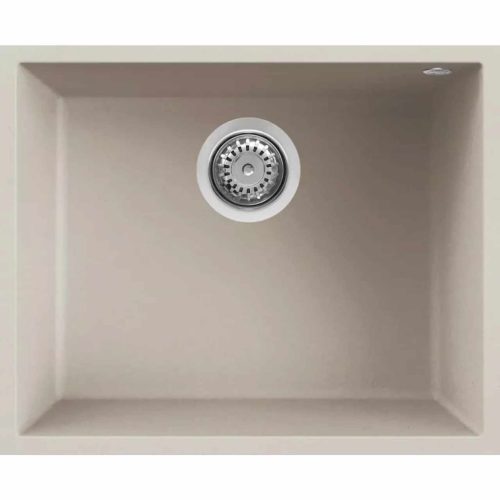 ELLECI- Mosogatótálca Quadra 105 UM aláépíthető 54x44 Granitek 1 m. Bianco soft G39