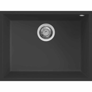   ELLECI - Mosogatótálca Quadra 110 G40 nero munkalap alá szerelhető