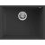 ELLECI - Mosogatótálca Quadra 110 G59 antracite munkalap alá szerelhető