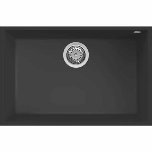 ELLECI- Mosogatótálca Quadra 120 UM aláépíthető Granitek 1 m. Nero G40