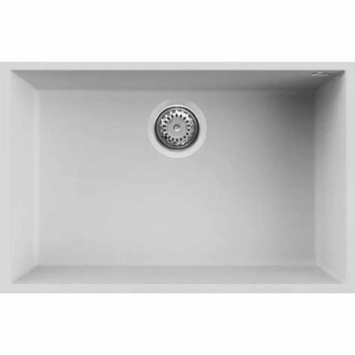 ELLECI- Mosogatótálca Quadra 120 UM aláépíthető Granitek 1 m. Bianco G68