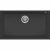 ELLECI - Mosogatótálca Quadra 130 G40 nero munkalap alá szerelhető