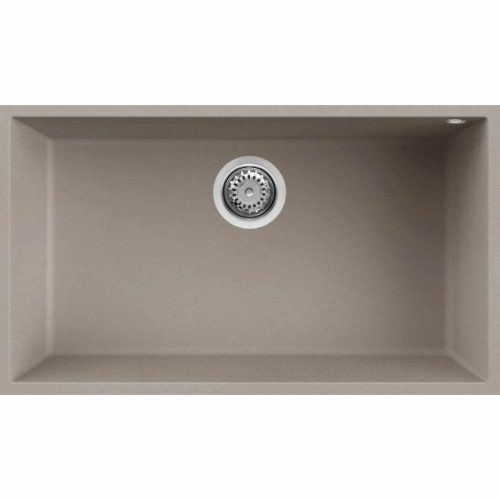 ELLECI - Mosogatótálca Quadra 130 G43 tortora munkalap alá szerelhető