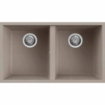   ELLECI - Mosogatótálca Quadra 350 G43 tortora munkalap alá szerelhető