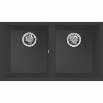   ELLECI - Mosogatótálca Quadra 350 G59 antracite munkalap alá szerelhető