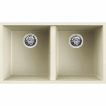   ELLECI - Mosogatótálca Quadra 350 G62 bianco antico munkalap alá szerelhető