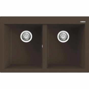 ELLECI - Mosogatótálca Quadra 350 G78 Espresso