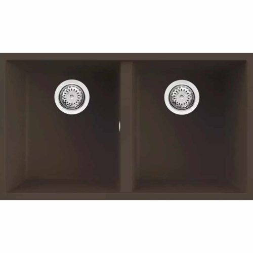 ELLECI- Mosogatótálca Quadra 350 UM alápíthető 76x43,5 Granitek 2m. Espresso G78