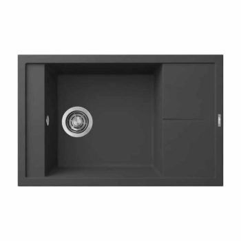   ELLECI- Mosogatótálca Unico 305 78x50 Granitek 1 m. +cseppt. Antracit G59