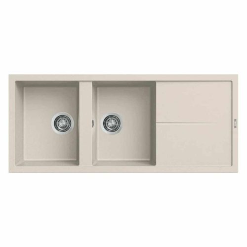 ELLECI- Mosogatótálca Unico 500 116x51 Granitek 2 m. +cseppt. Bianco soft G39