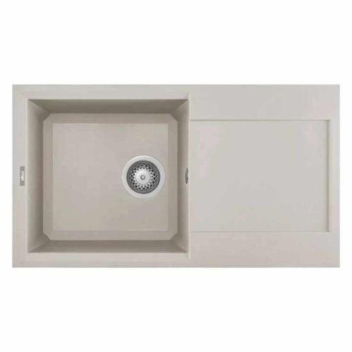 ELLECI- Mosogatótálca Easy 290 78x43.5 Granitek 1 m. +cseppt. Bianco soft G39