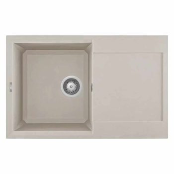   ELLECI- Mosogatótálca Easy 300 79x50 Granitek 1 m. +cseppt. Bianco soft G39