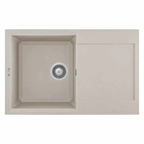 ELLECI- Mosogatótálca Easy 300 79x50 Granitek 1 m. +cseppt. Bianco soft G39