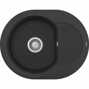 ELLECI - Mosogatótálca Easy ROUND 600 G40 nero