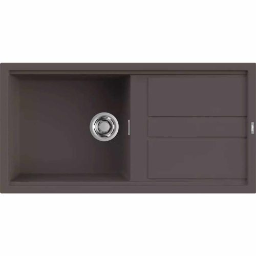 ELLECI- Mosogatótálca Best 480 100x51 Keratek 1 m. +cseppt. K87 Cocoa