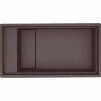   ELLECI- Mosogatótálca Dialogo 360 Workstation Keratek K87 Cocoa inox tartozékokkal
