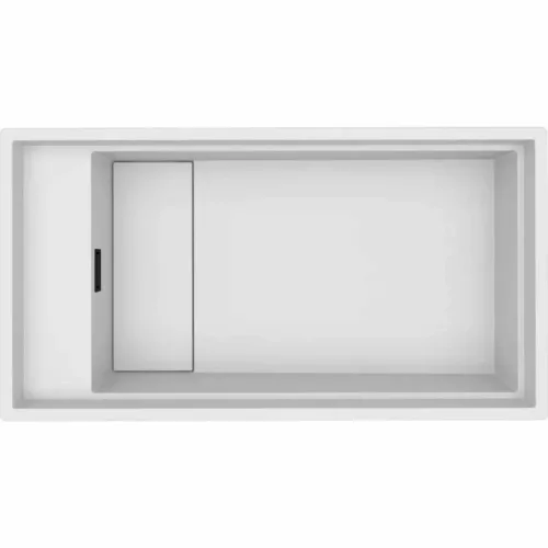 ELLECI- Mosogatótálca Dialogo 360 Workstation Keratek K96 White inox tartozékokkal