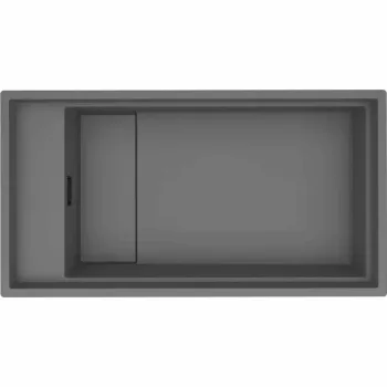   ELLECI- Mosogatótálca Dialogo 360 Workstation Keratek K99 Dark Grey