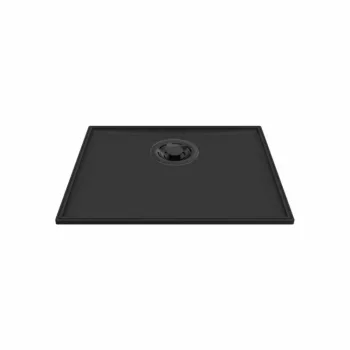   ELLECI- Mosogatótálca Essenza 50 46,2x38,2 Keratek 1 m. K86 Black fekete tartozékokkal