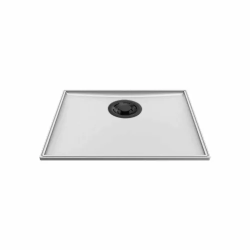 ELLECI- Mosogatótálca Essenza 50 46,2x38,2 Keratek 1 m. K96 White fekete tartozékokkal