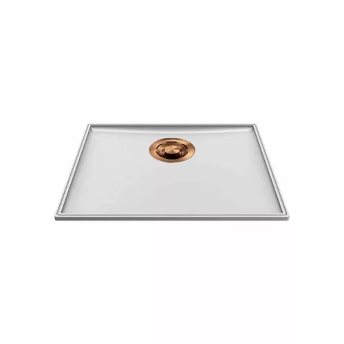 ELLECI- Mosogatótálca Essenza 50 46,2x38,2 Keratek 1 m. K96 White bronz tartozékokkal
