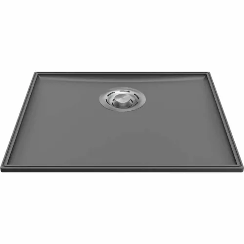 ELLECI- Mosogatótálca Essenza 50 46,2x38,2 Keratek K99 Dark Grey inox tartozékokkal