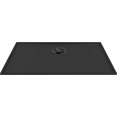 ELLECI- Mosogatótálca Essenza 70 68,2x38,2 Keratek 1 m. K86 Black fekete tartozékkal