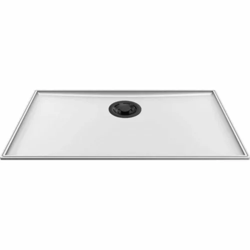 ELLECI- Mosogatótálca Essenza 70 68,2x38,2 Keratek 1 m. K96 White fekete tartozékkal