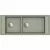 ELLECI- Mosogatótálca Mixology 590 1140x392 Keratek K82 Sage inox tartozékokkal