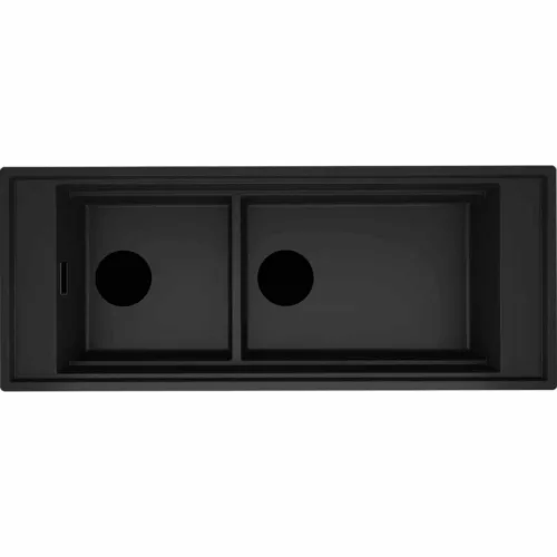 ELLECI- Mosogatótálca Mixology 590 1140x392 Keratek K99 Black fekete tartozékokkal