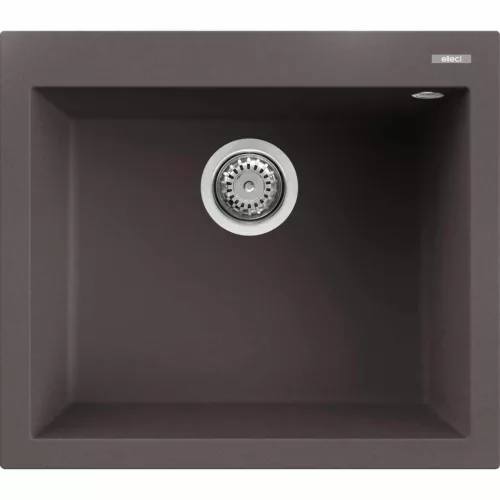 ELLECI- Mosogatótálca Quadra 105 57x50 Keratek 1 m. K87 Cocoa