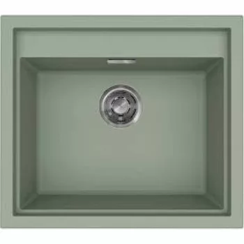   ELLECI - Mosogatótálca Sintesi 105 K82 Sage Green inox tartozékokkal