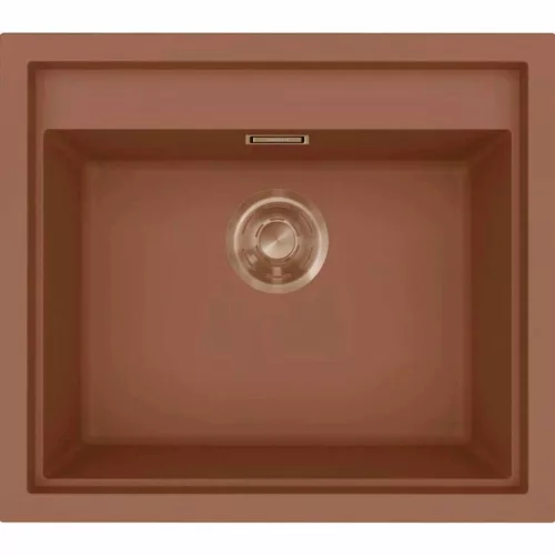 ELLECI- Mosogatótálca Sintesi 105 Keratek K83 Cavern Clay bronz tartozékokkal