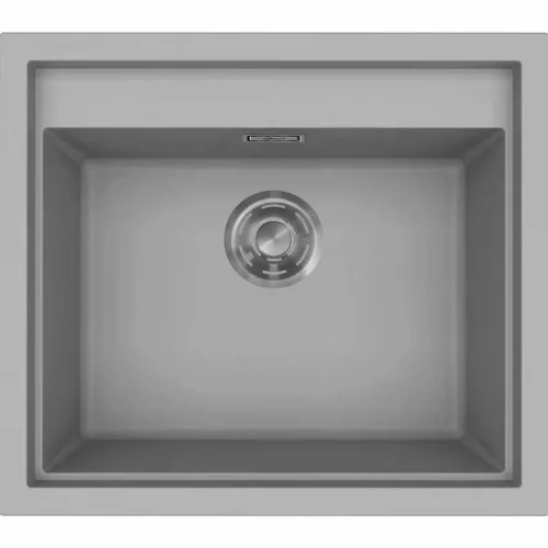 ELLECI- Mosogatótálca Sintesi 105 Keratek K99 Dark Grey inox tartozékokkal
