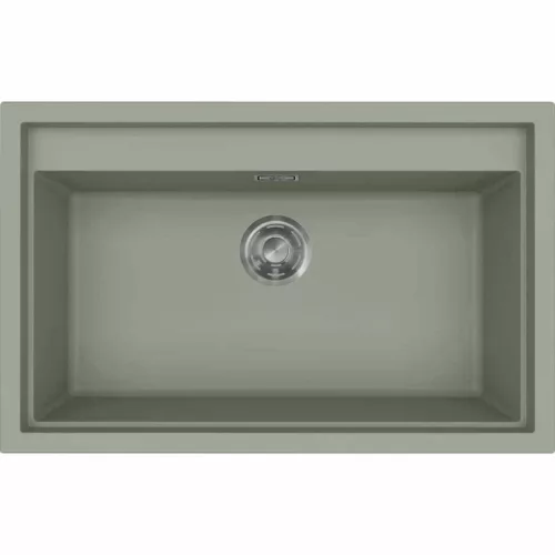 ELLECI- Mosogatótálca Sintesi 130 Keratek K82 Sage Green inox tartozékokkal