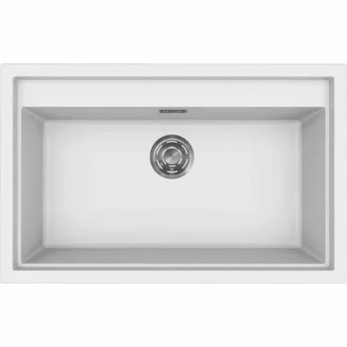ELLECI- Mosogatótálca Sintesi 130 Keratek K96 White inox tartozékokkal