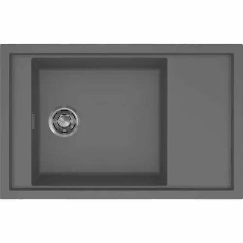 ELLECI- Mosogatótálca Sintesi 305 Keratek K99 Dark Grey inox tartozékokkal